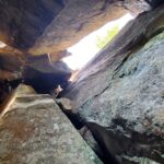 Cave on Mount Percival in Sandwich, New Hampshire.